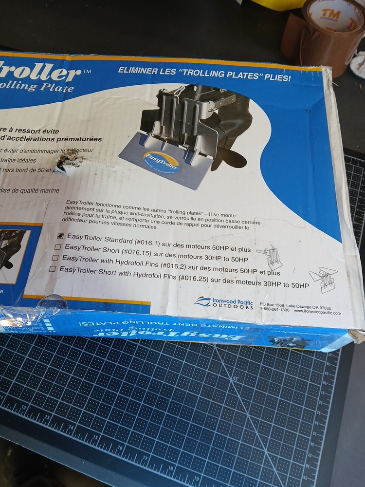 EasyTroller Hinged Plate 016.1 ironwood pacific s2