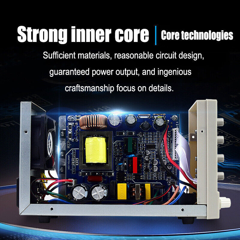 NPS306W Adjustable Lab DC Bench Power Supply Variable Digital 0-30V 60Hz