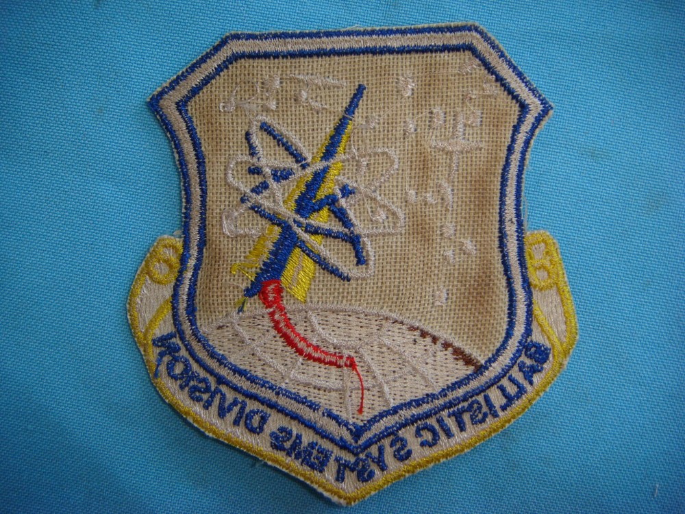 PATCH US AIR FORCE BALLISTIC SYSTEMS DILVISION