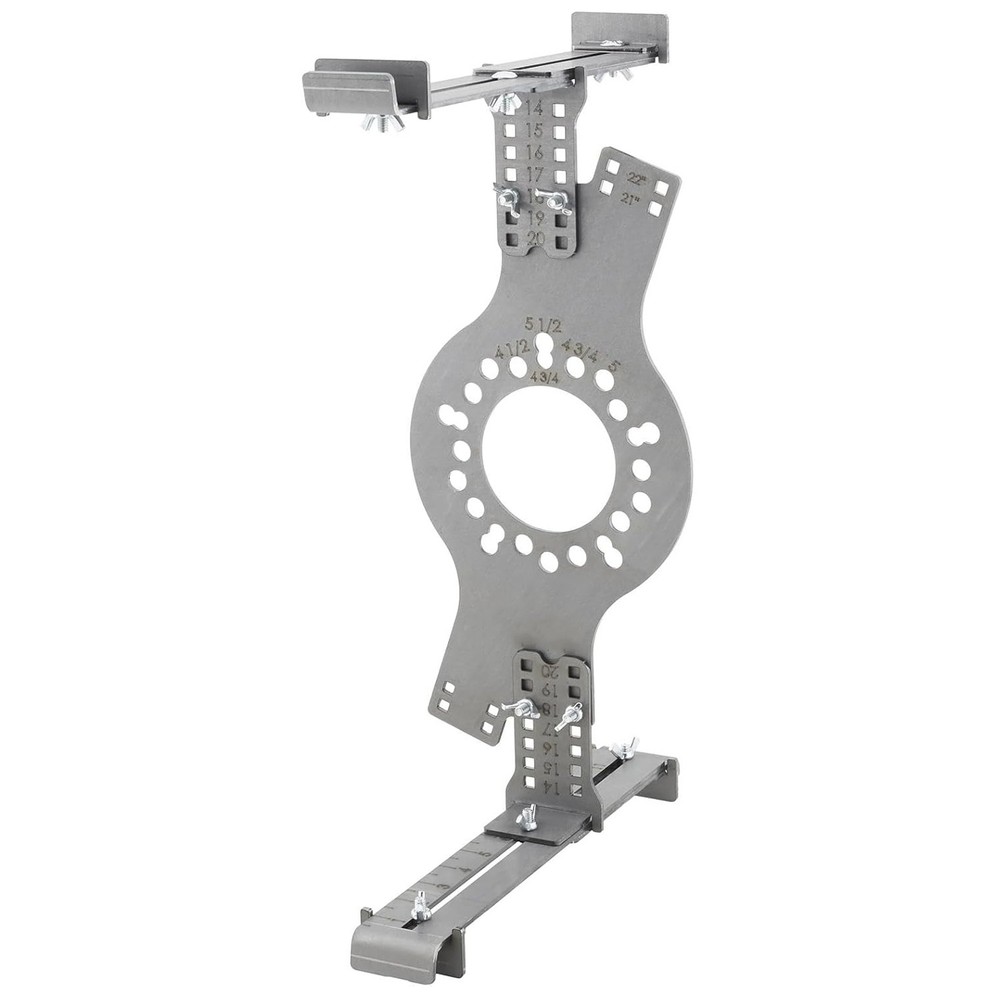 Wheel Fitment Testing Tool, Tire Size Fit Test Measuring Mockup, 5-Lug Pattern