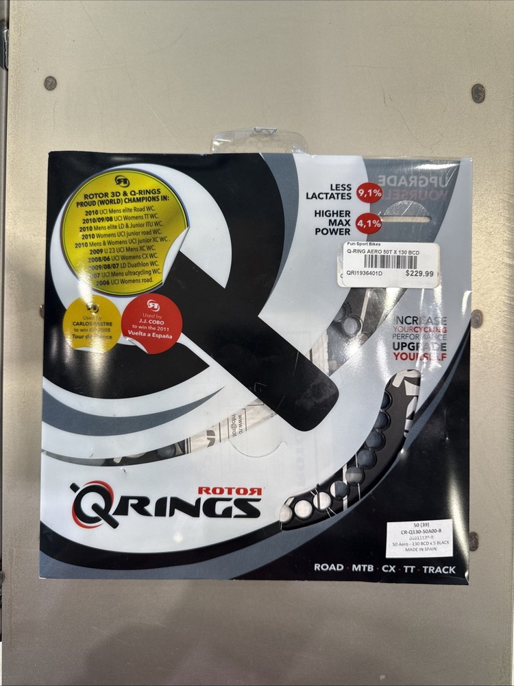 Rotor Qring 50t AERO - Black