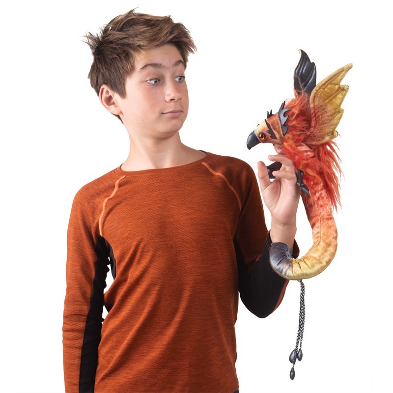 Folkmanis Puppet Phoenix Wristlet