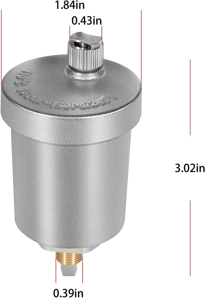 400-4 FLOAT AIR HY-VENT, 1/8" NPT AUTOMATIC AIR VENT VALVE