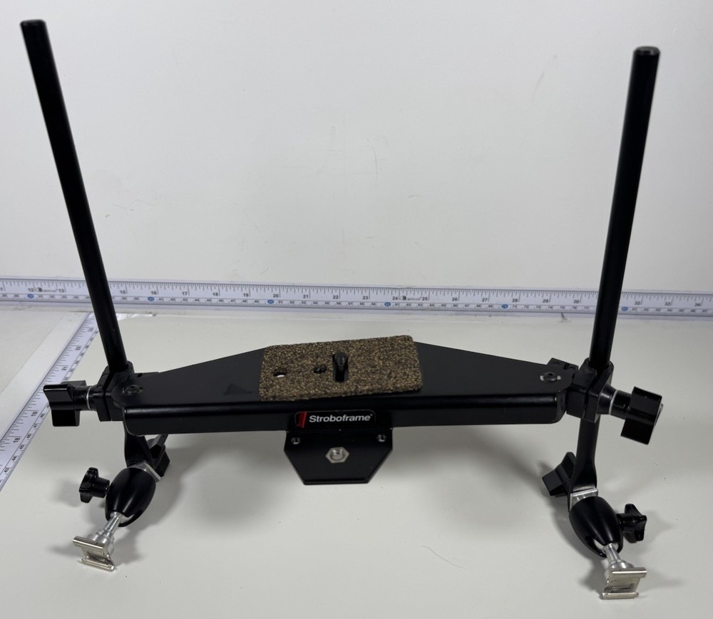 Stroboframe LP Macro Bracket Dual Flashes Vintage