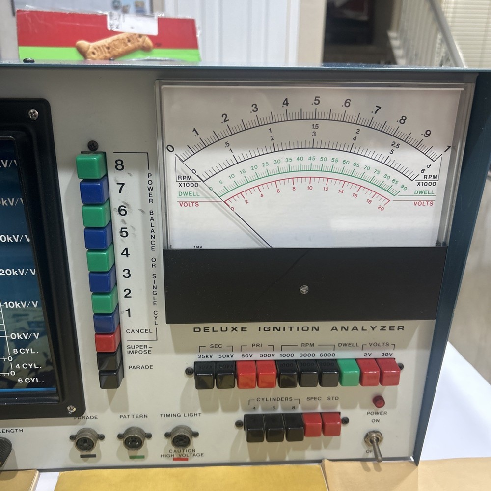 HealthKit Co 2600 Deluxe Ignition Analyzer Scope With Manuals