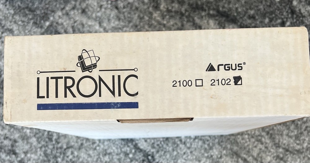 Argus 2102 Fortezza Litronic PCMCIA External Card Reader Complete NIB 1996