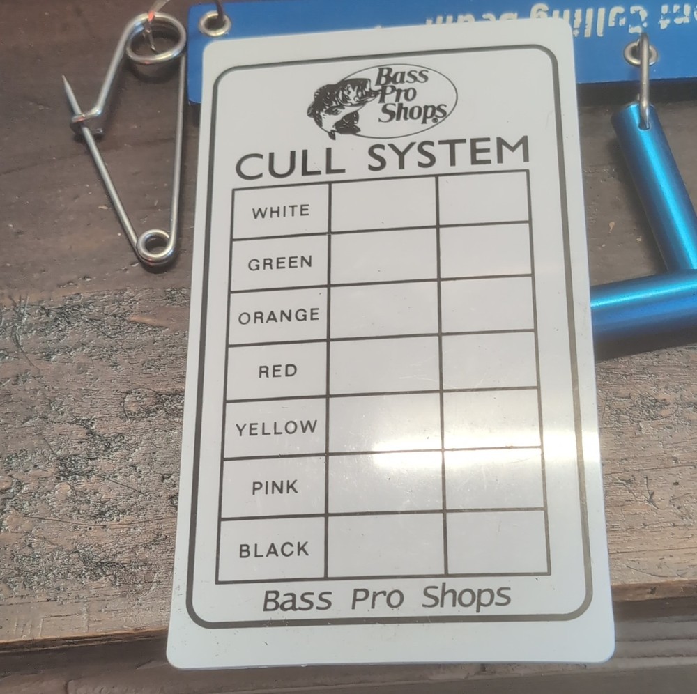 Bass Pro Shops Tournament Culling Beam Culling System Blue Silver White