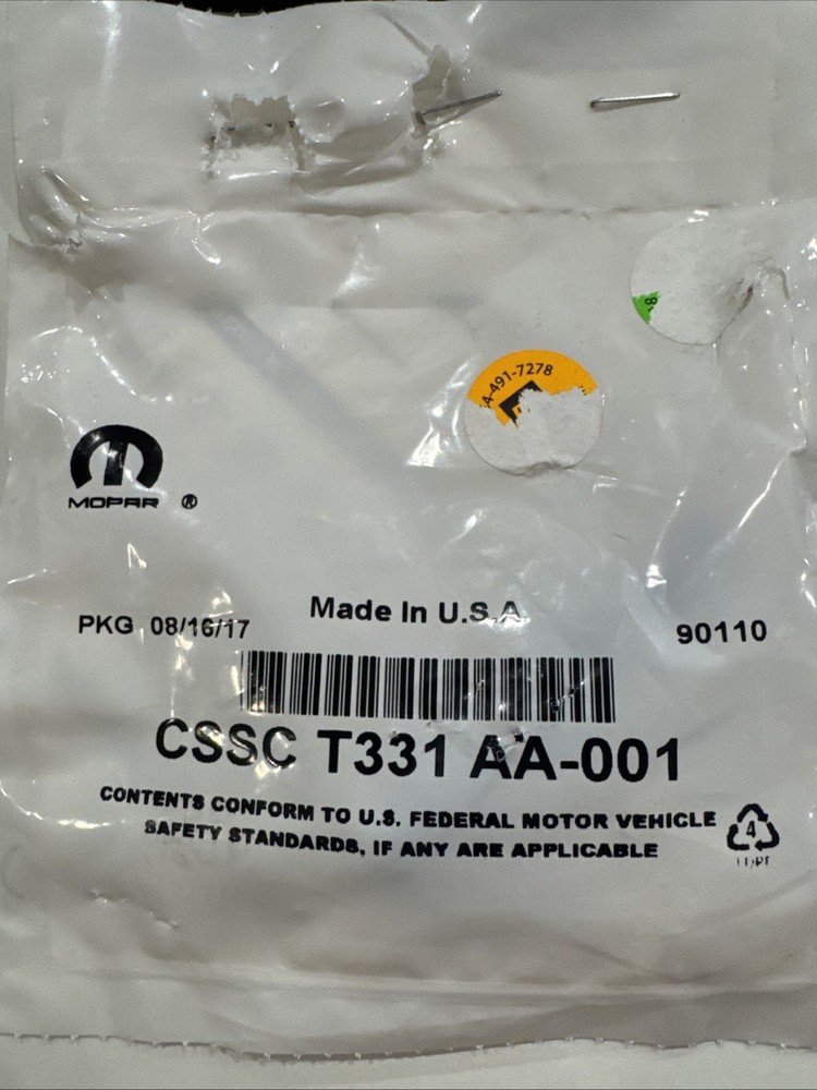 Mopar CSSCT331AA C Kit-Wiring Sleeve Genuine Mopar Sold Individually