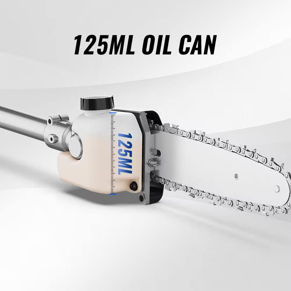 10 In. Pole Saw with 30 In. Shaft Universal Attachment, Fixed Pole