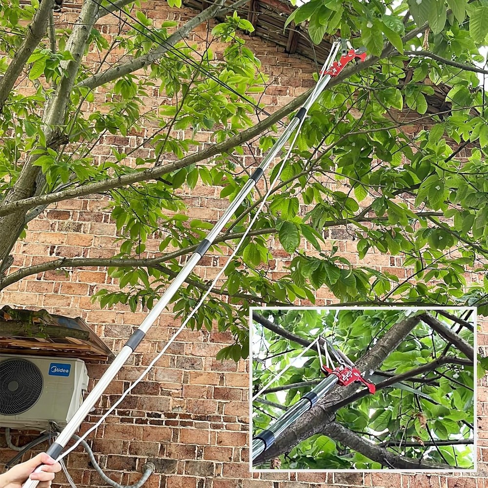 Lightweight Tree Trimmer, 13ft Pole Saw for Tree Pruning