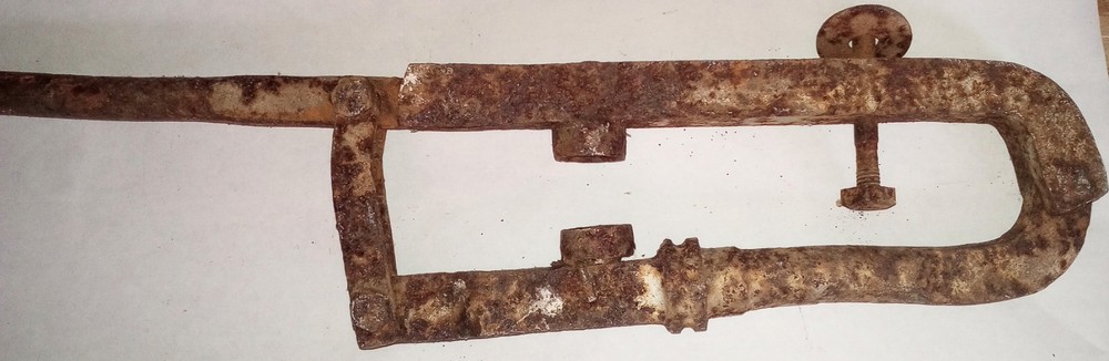 Blacksmith Made 100 Plus Years Old Walnut Cracker