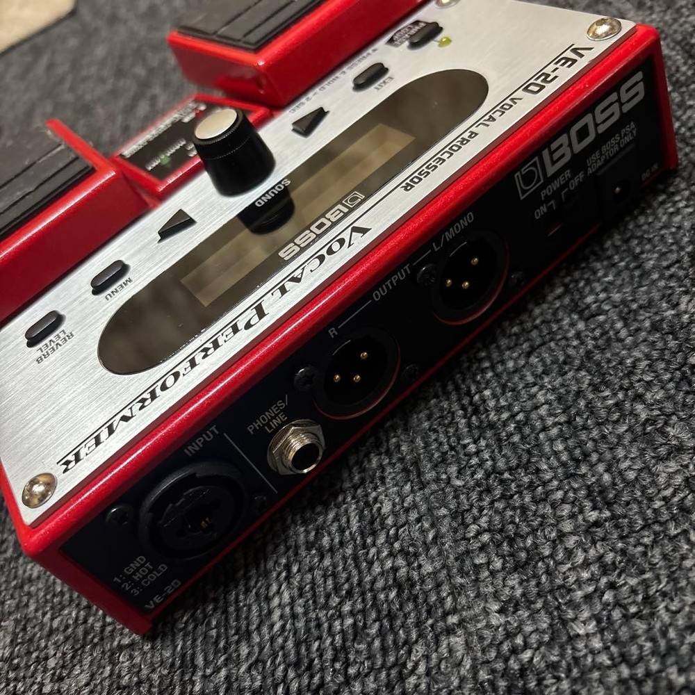 BOSS VE-20 Vocal Processor pre-owned condition Power Cable Included Tested