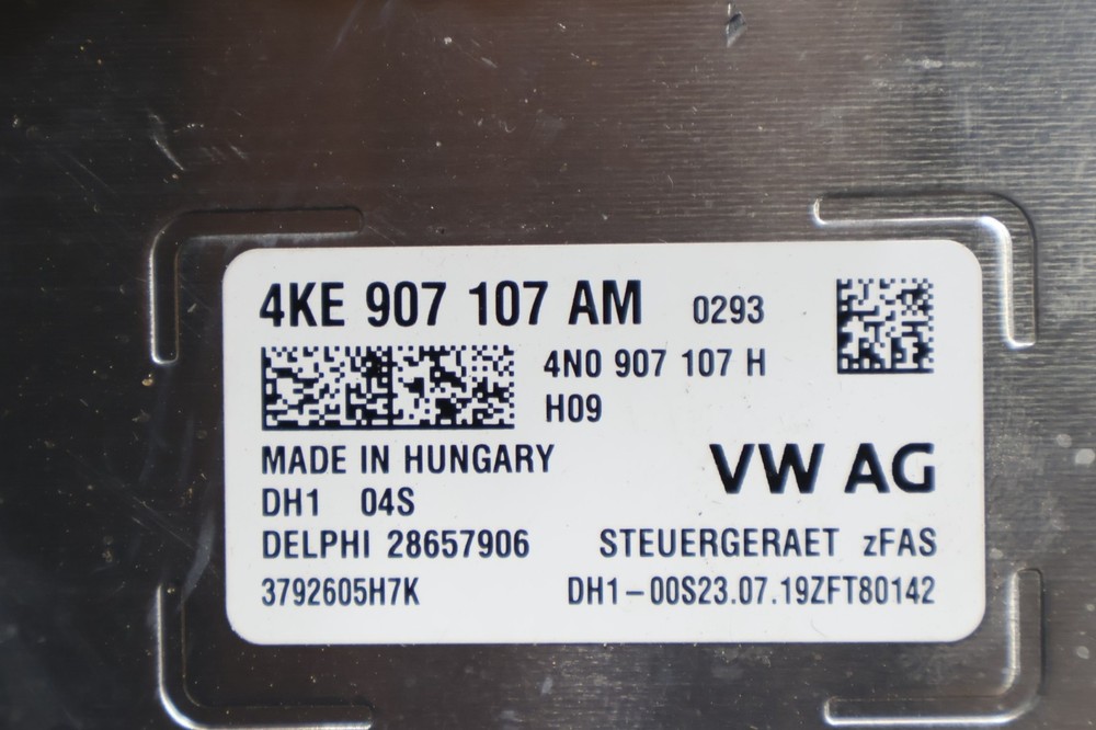 2019 - 2020 AUDI Q8 ADAS ADVANCED DRIVER ASSISTANCE CONTROL MODULE OEM
