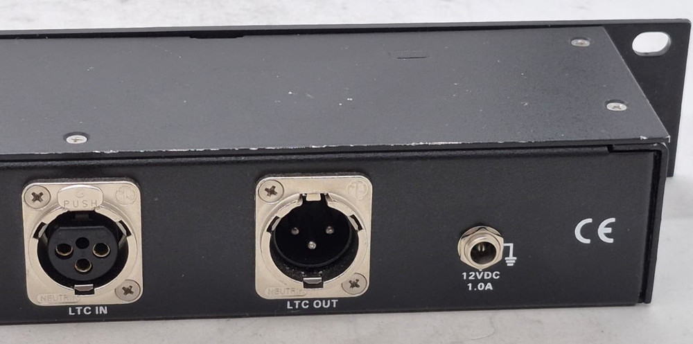 Scratched Evertz 1201DD Network Digital Display Clock