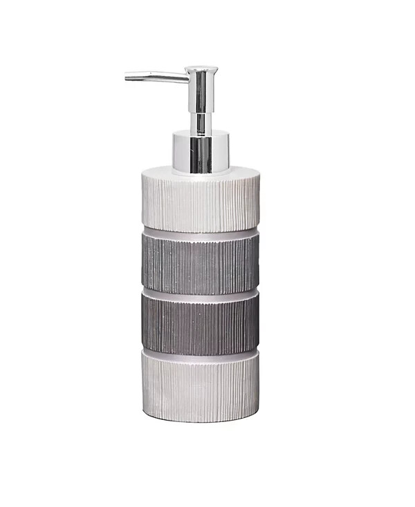 Popular Bath Modern Line Lotion Pump, Gray