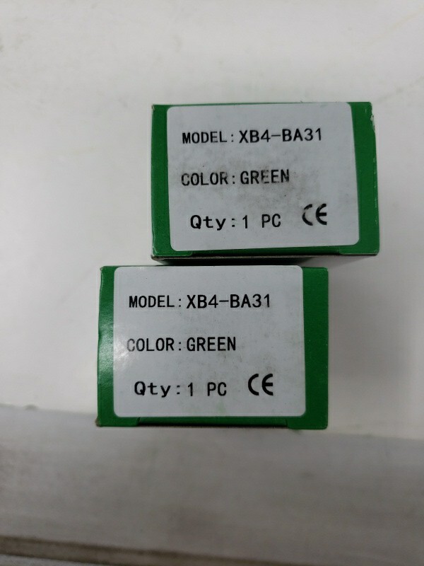 2ct GREEN XB4-BA31 22mm Push Button