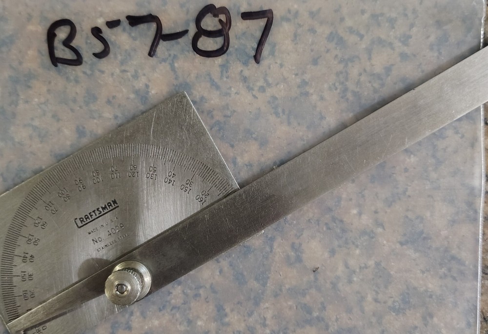 🗽VINTAGE CRAFTSMAN No. 4029 PROTRACTOR