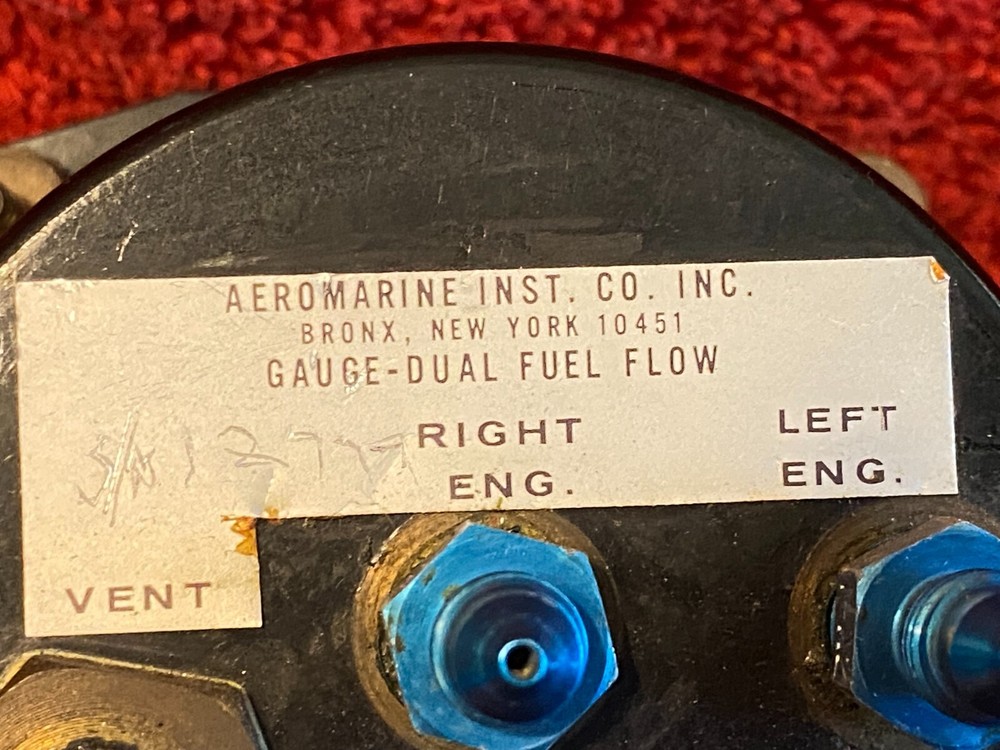 AEROMARIE INST DUAL FUEL FLOW INDICATOR CORE