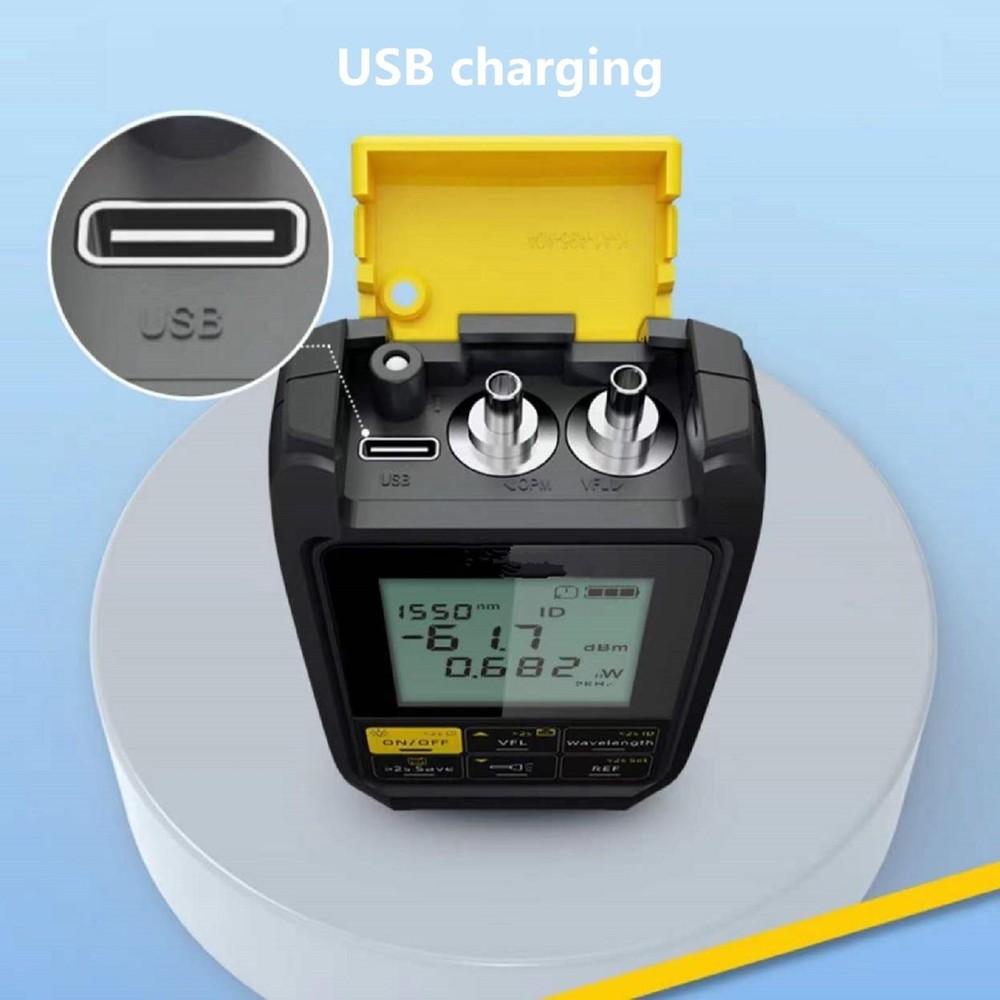 4in1 Optical Power Meter OPM Led light Visual Fault Locator Network Cable Tester