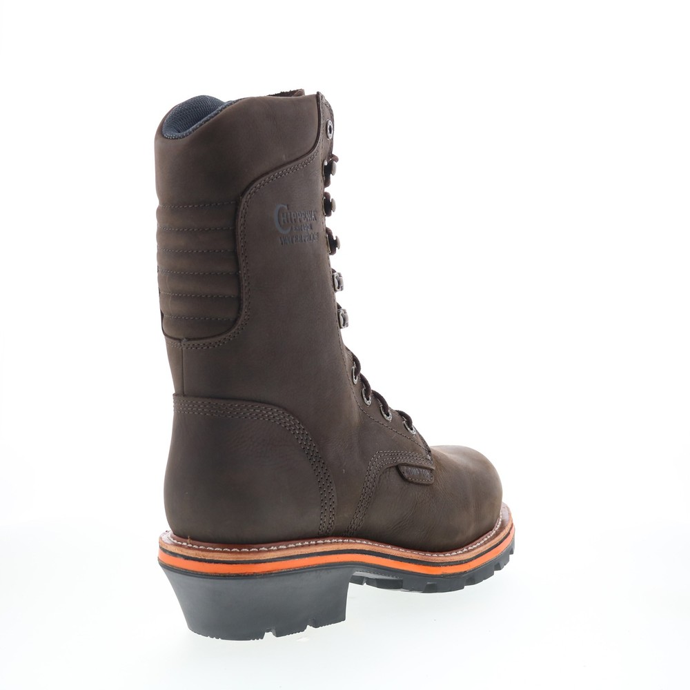 Chippewa Thunderstruck WP Composite Toe Mens Brown Wide Work & Safety Boots