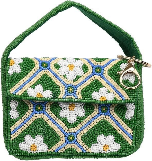 bamboo trading company beaded bag