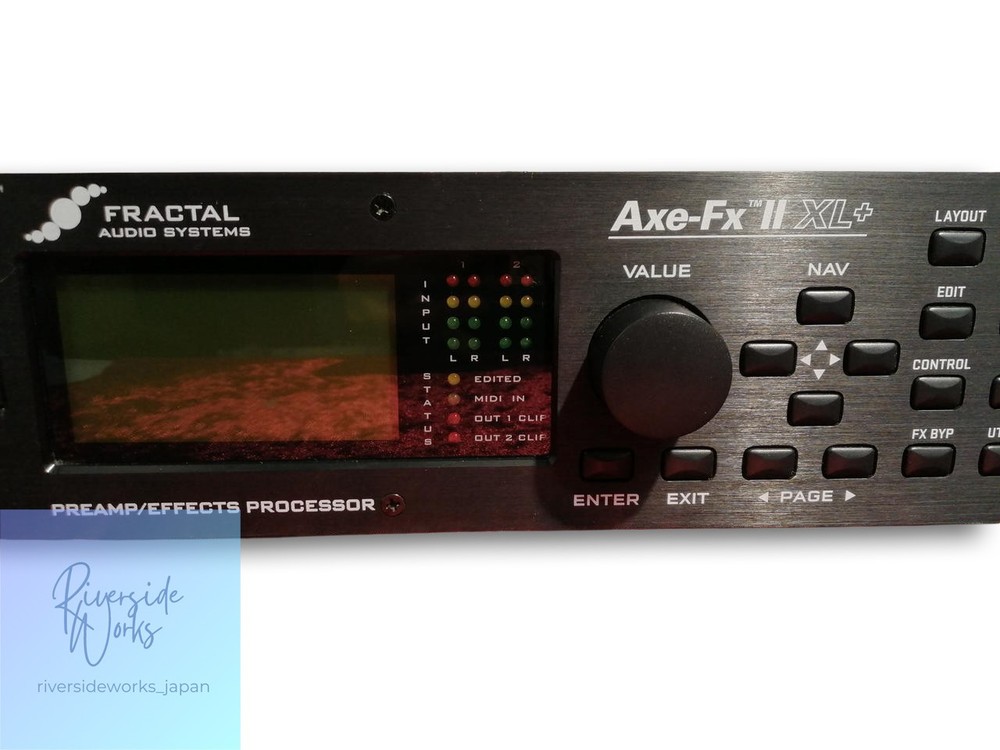 Fractal Audio Axe-FX II XL+ Multi-Effects Processor JP