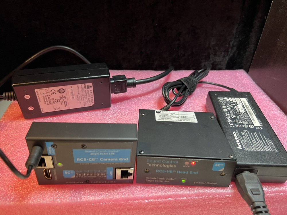 SOUND CONTROL TECHNOLOGIES RC5-CE CAMERA END with RC5-HE HEAD END