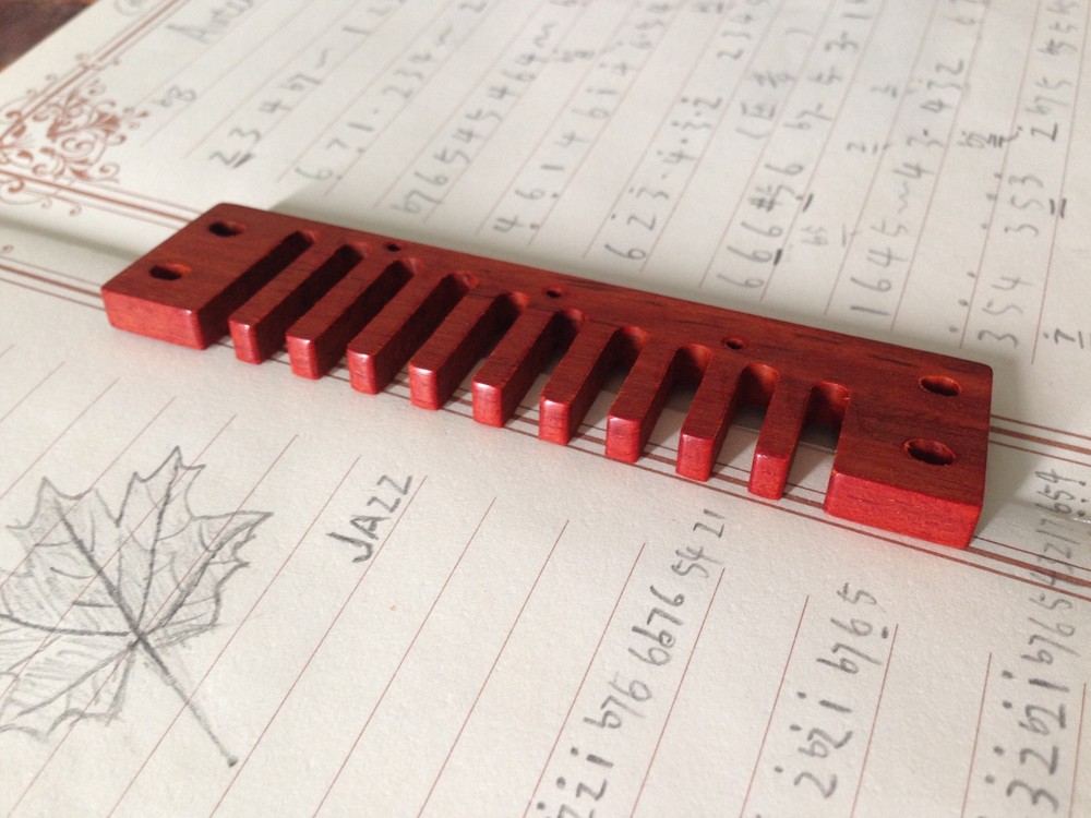 Waterproof Sandalwood Harmonica Comb for Hohner MB Series 1896 MBD MBC