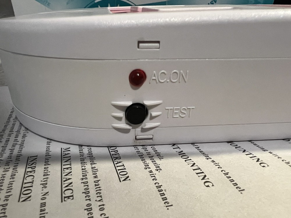 LED Emergency Exit Light Sign w/Battery Backup Single & Double Side UL