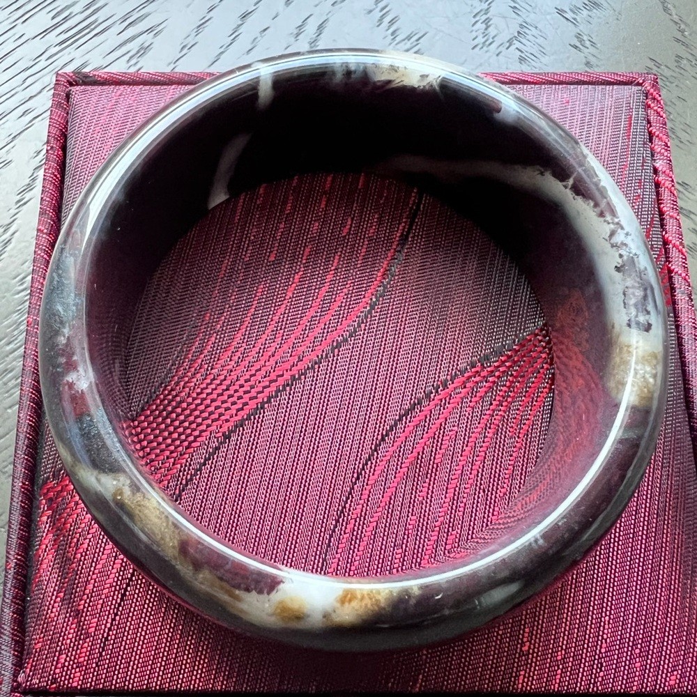 Chicken blood soft bangle 60mm