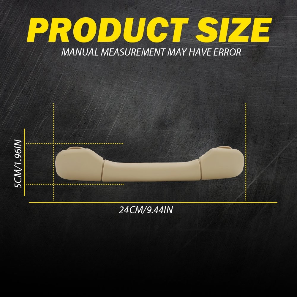 Front + Rear Roof Inner Ceiling Pull Handle Grab Beige for Lexus ES350 2006-2012