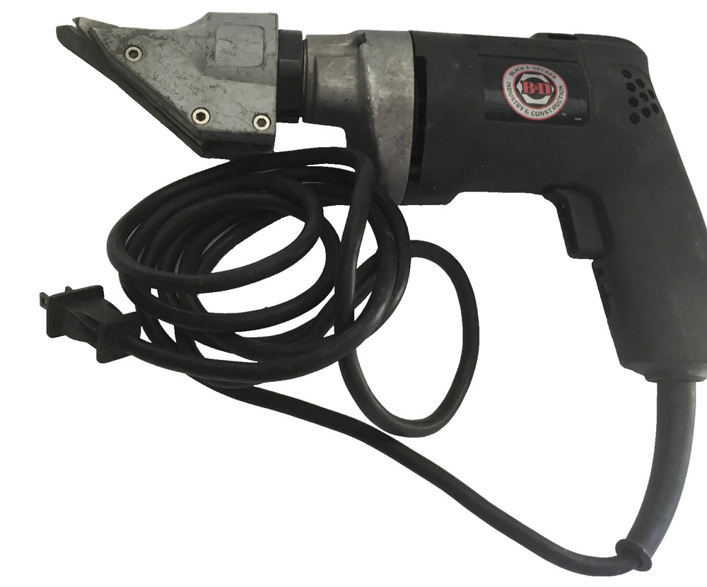 Corded Metal shear. Black and Decker