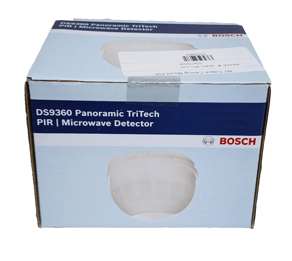 Bosch DS9360 Panoramic TriTech Microwave Detector Ceiling Mounted Panoramic NEW