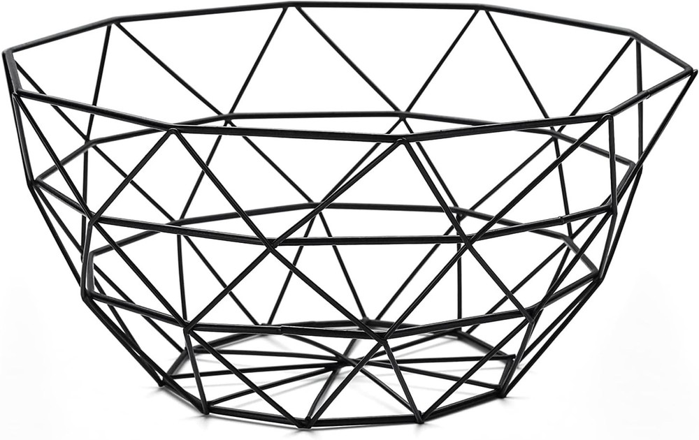 Fruit Basket, Fruit Bowl, Metal Wire Fruit Basket for kitchen, Fruit Bowl for...