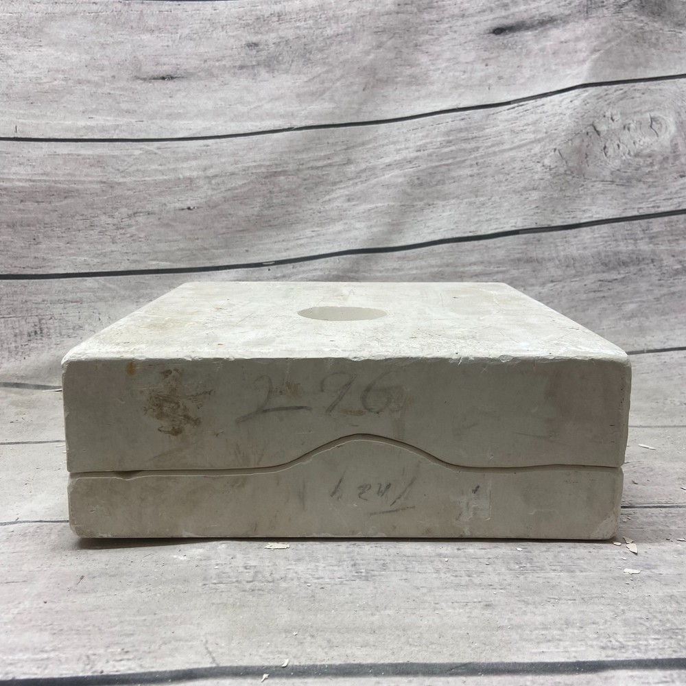 Unbranded Ceramic Casting Mold Leaf Design