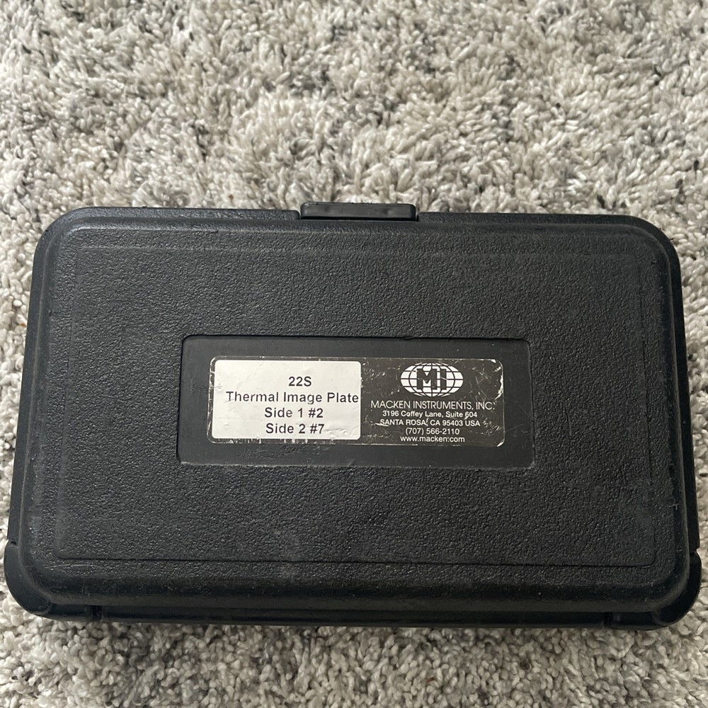 Macken Instruments Thermal Image Plate 22S