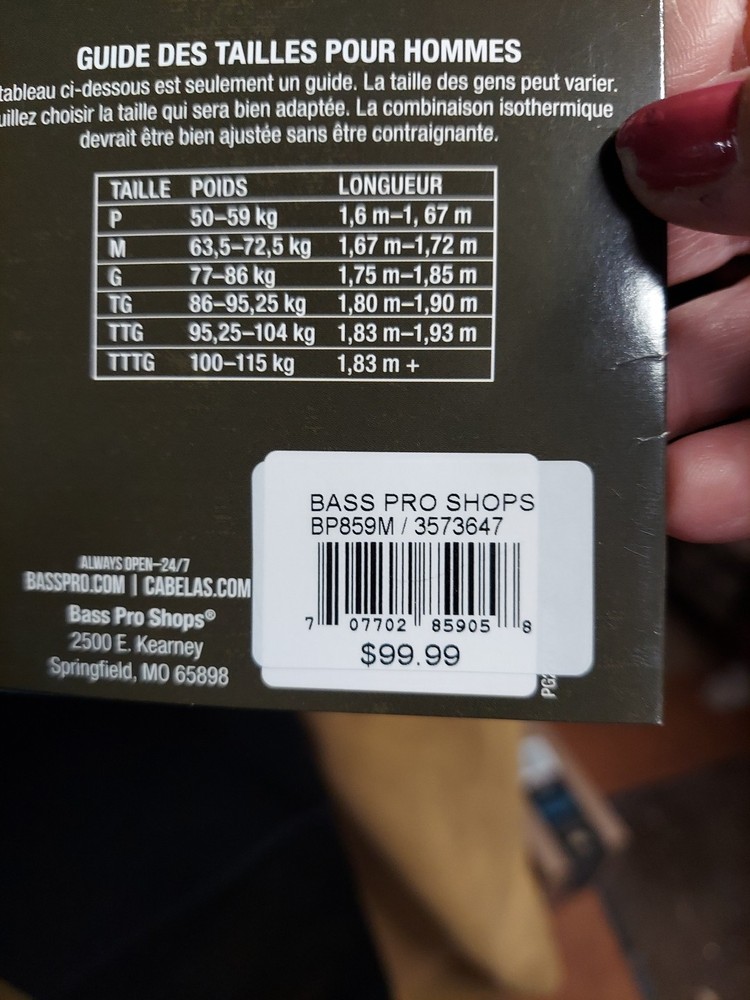 Bass Pro Shops Full Wetsuit for Men Size Medium