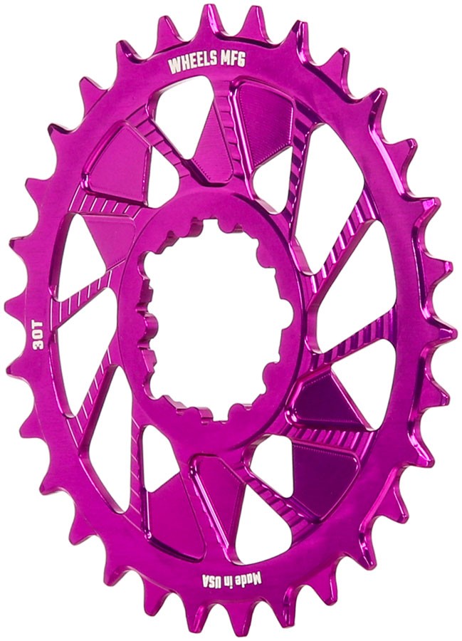 3-Bolt Direct Mount Hyperglide+ Chain Compatible Chainring - Wheels