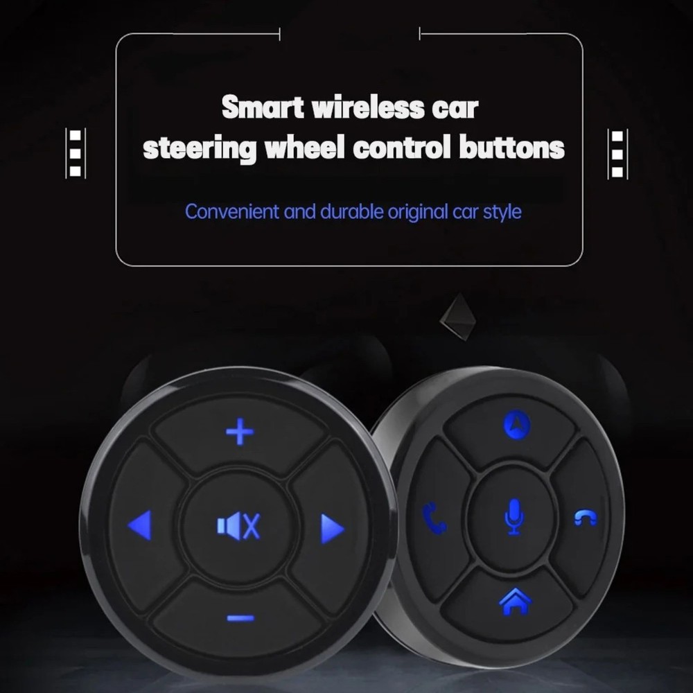 Universal Wireless Car Remote Control Button Smart Steering Wheel Controller Set