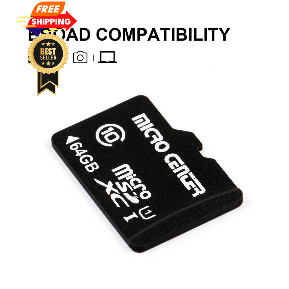 INLAND Micro Center 64GB Class 10 MicroSDXC - 2 pack, - 2 pack