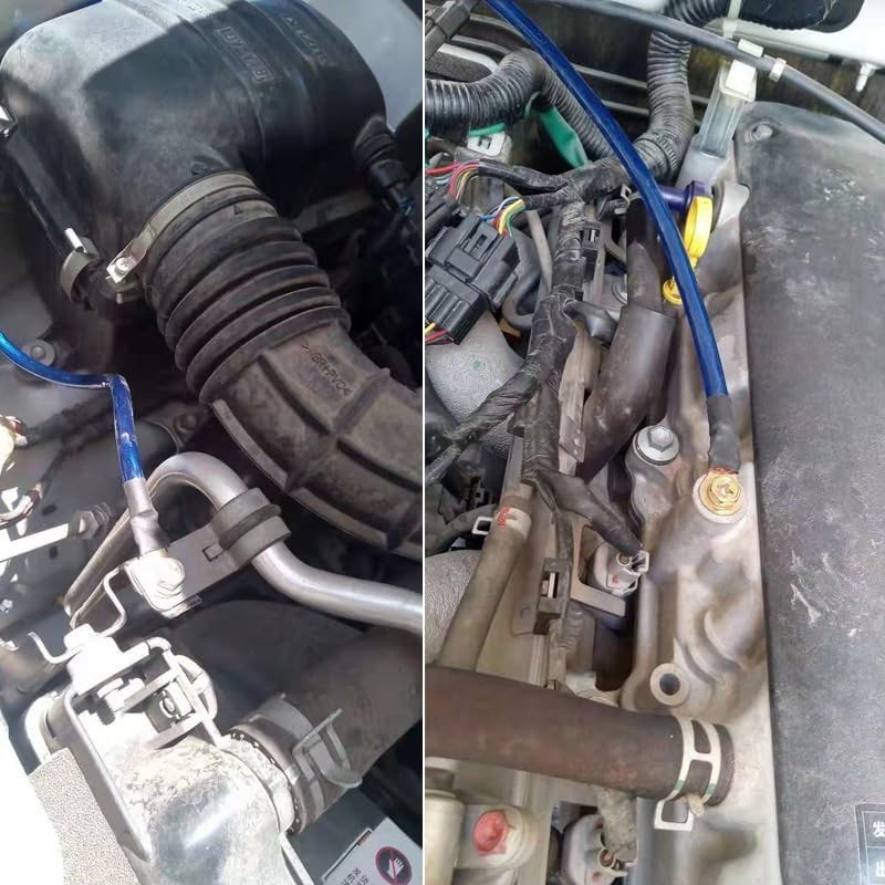 Boost Engine Performance with 5-Point Ground Wire System - Easy Installation Kit