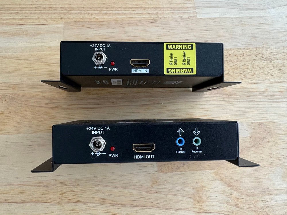 Binary B‑500‑EXT‑230‑RS HDMI Extender Kit (Transmitter & Receiver) | Tested