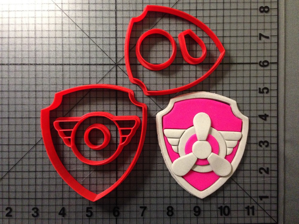 Paw Cartoon 111 Cookie Cutter Set