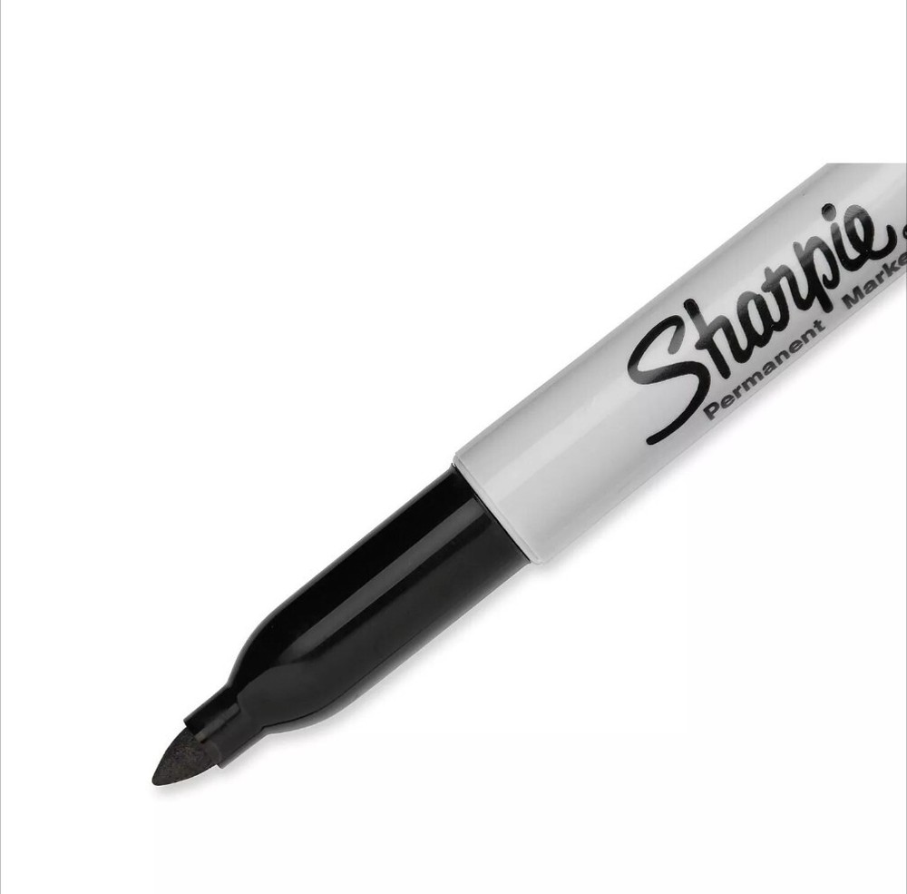 Sharpie Permanent Markers Fine Point Black 371792