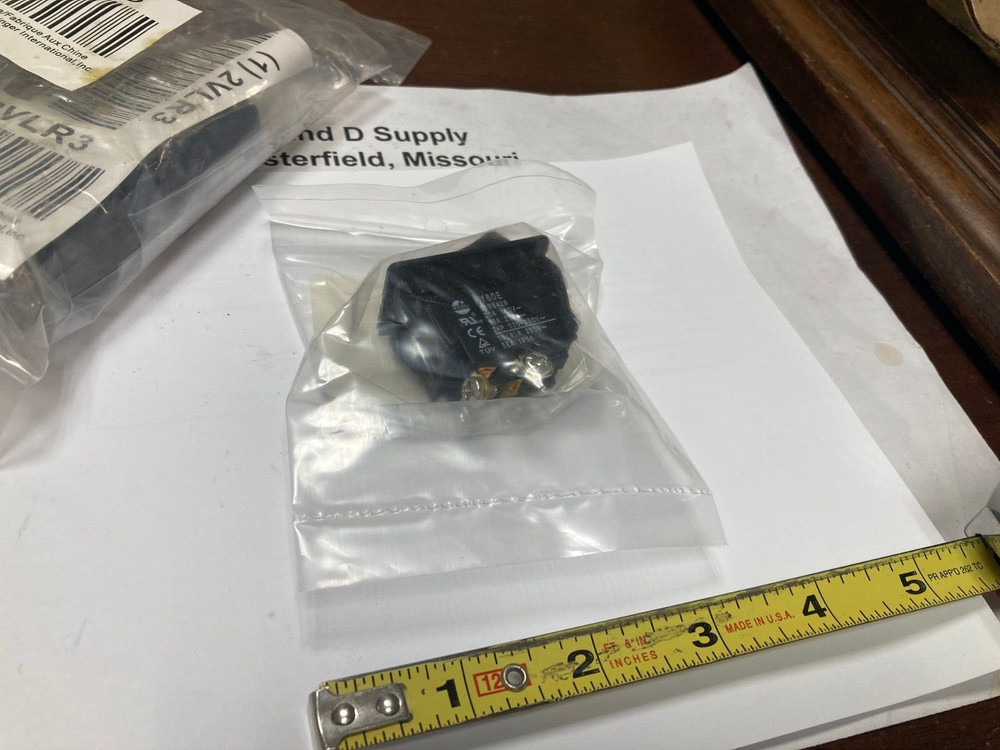 POWER FIRST 2VLR3, Rocker Switch, DPST, On/Off, 4 Connections Black
