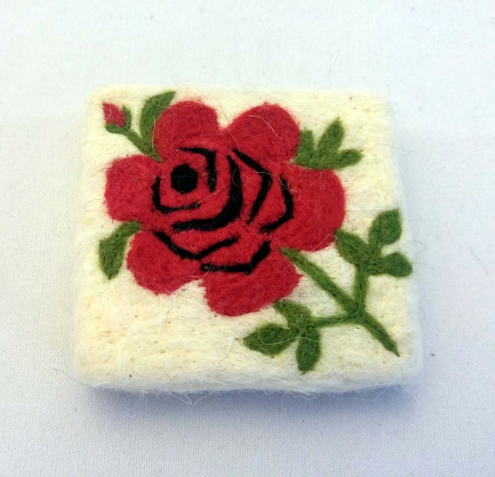 Needle Felted Soap Bar Decorative Handmade