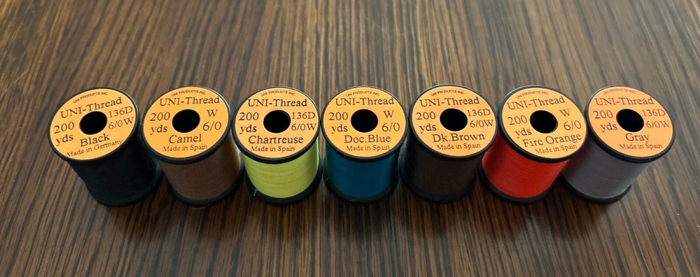 UNI 6/0 Waxed Thread