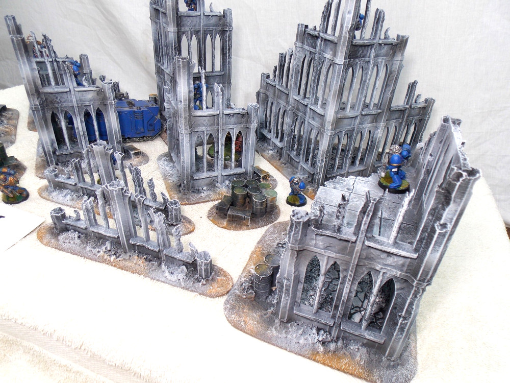 WARGAMING TERRAIN PAINTED,ADVANCE ORDERS,,MEGA BUNDLE SET OF 12 PIECES