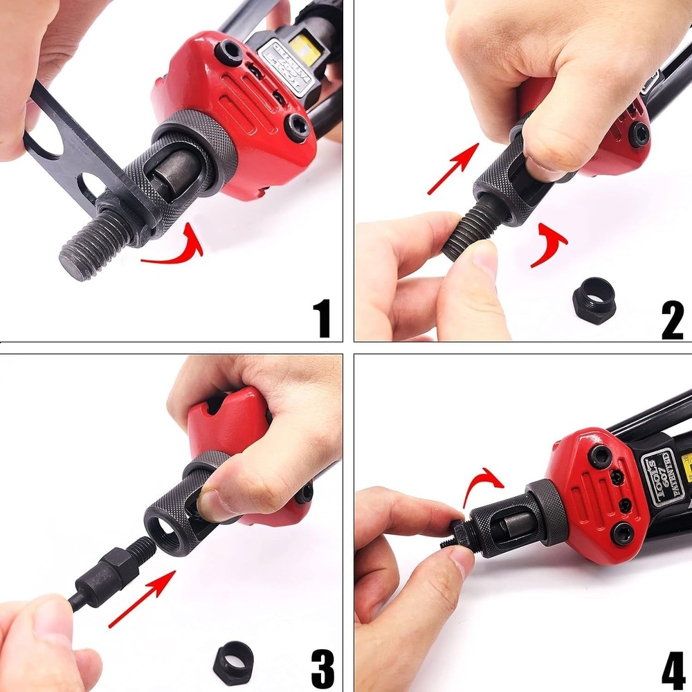 ZIOJOVK 6-32 Rivet Nut Tool Tip, Replacement Mandrel