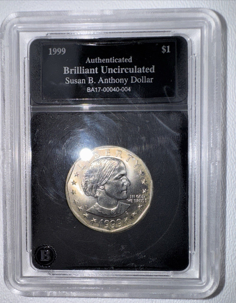 1999 Susan B Anthony Dollar US Mint "Brilliant Uncirculated"